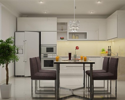 Tủ Bếp Melamine
