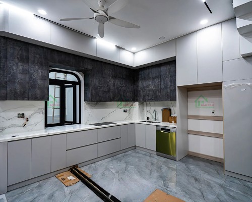 Tủ Bếp Melamine Đẹp