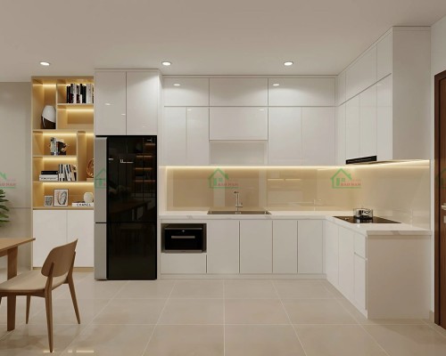 Tủ Bếp Nhựa Acrylic Chống Nước