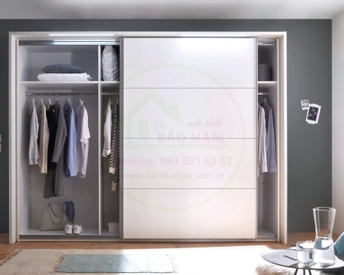 Tủ Gỗ MDF Cửa Lùa