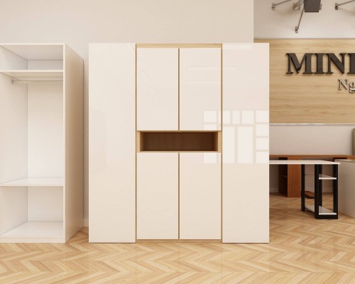 Tủ Quần Áo Acrylic An Cường Giá Rẻ Đẹp