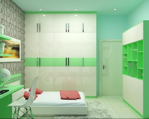 Tủ Quần Áo Gỗ Acrylic Đẹp
