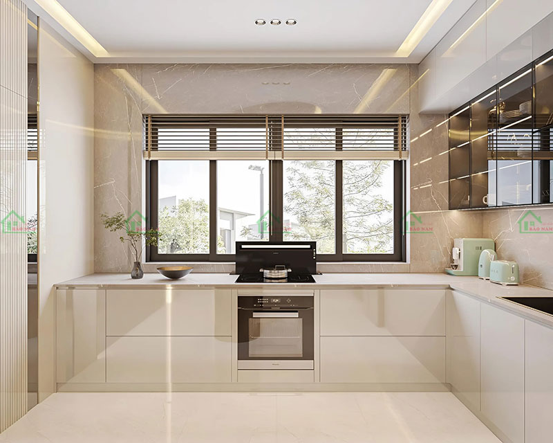 Giải pháp tủ bếp thông minh, tận dụng tối đa không gian