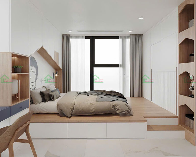 Kinh nghiệm chọn mua giường bục đa năng cho căn hộ nhỏ