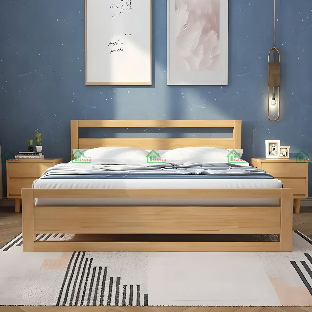 Giường ngủ gỗ tự nhiên là gì?