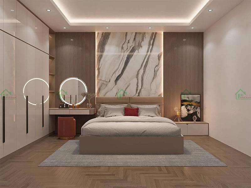Thiết kế hiện đại, tinh tế với gam màu trung tính và nội thất cao cấp