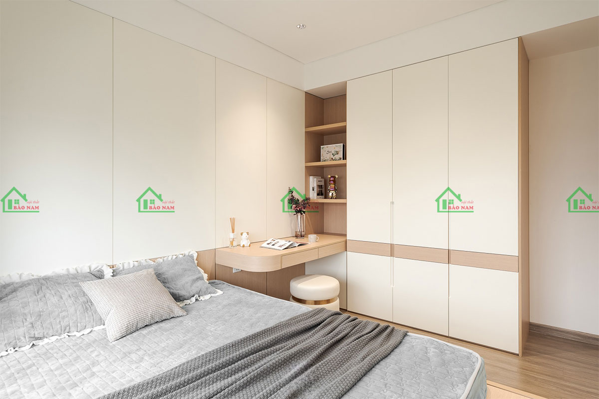Thiết kế nội thất phòng ngủ phong cách tối giản, hiện đại