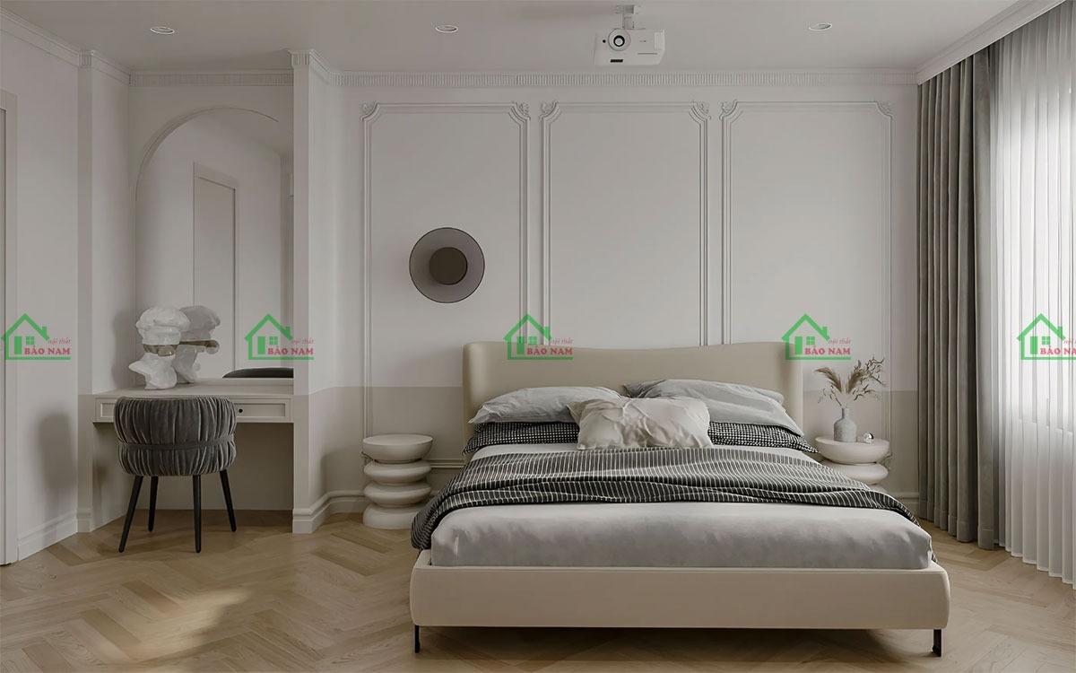 Mẫu thiết kế phòng ngủ phong cách Tân cổ điển