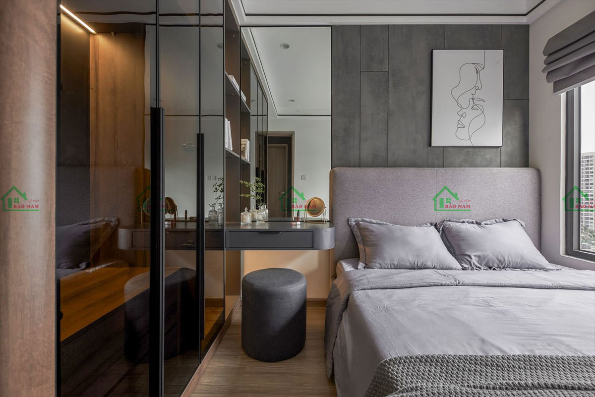 Mẫu nội thất phòng ngủ cho chung cư hiện đại