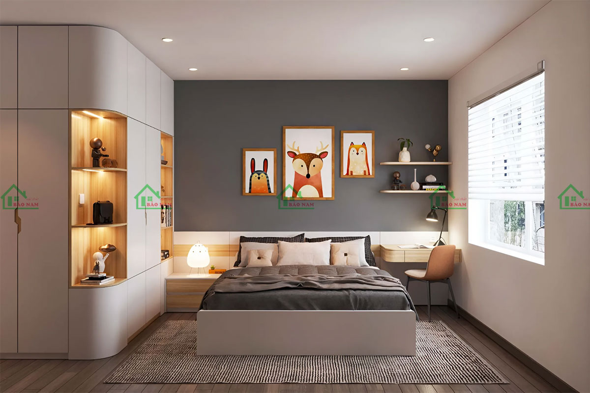 Mẫu phòng ngủ trẻ em đẹp hiện đại