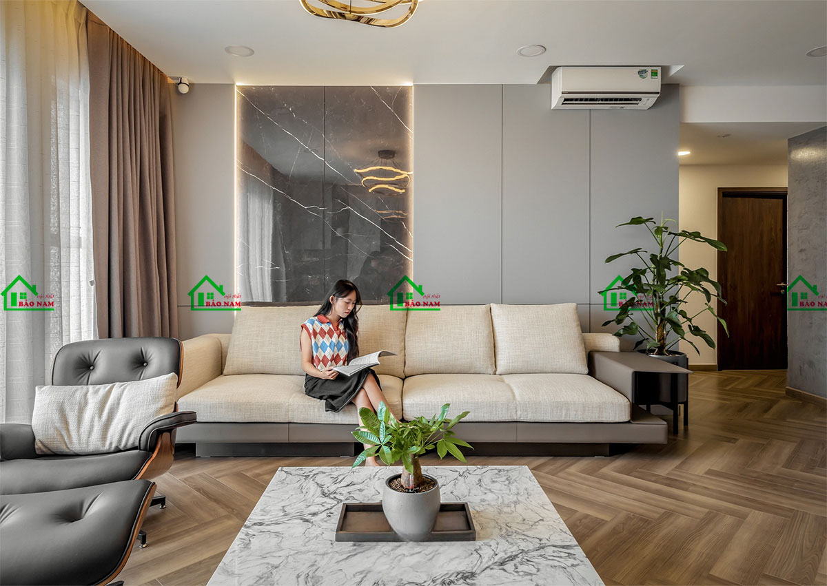 Thiết kế phòng khách theo phong thủy mang lại may mắn cho gia chủ - View 3