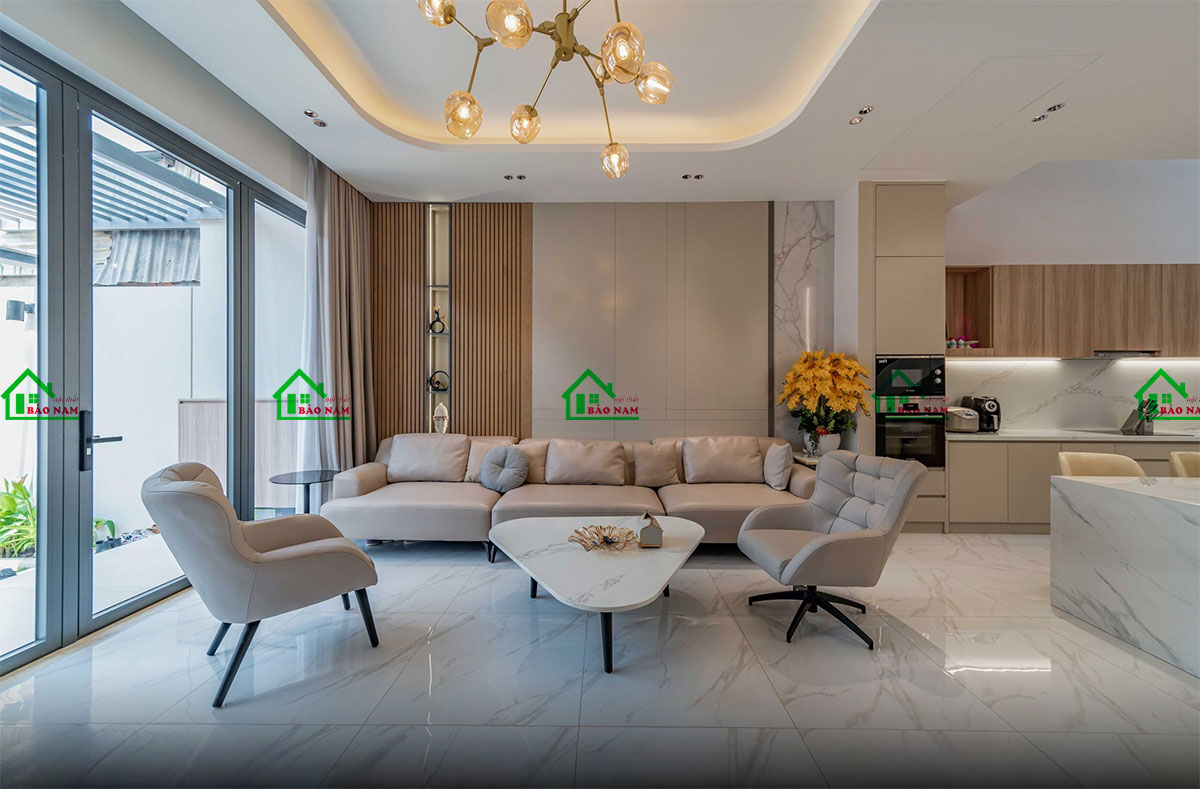 Phòng khách phong cách hiện đại