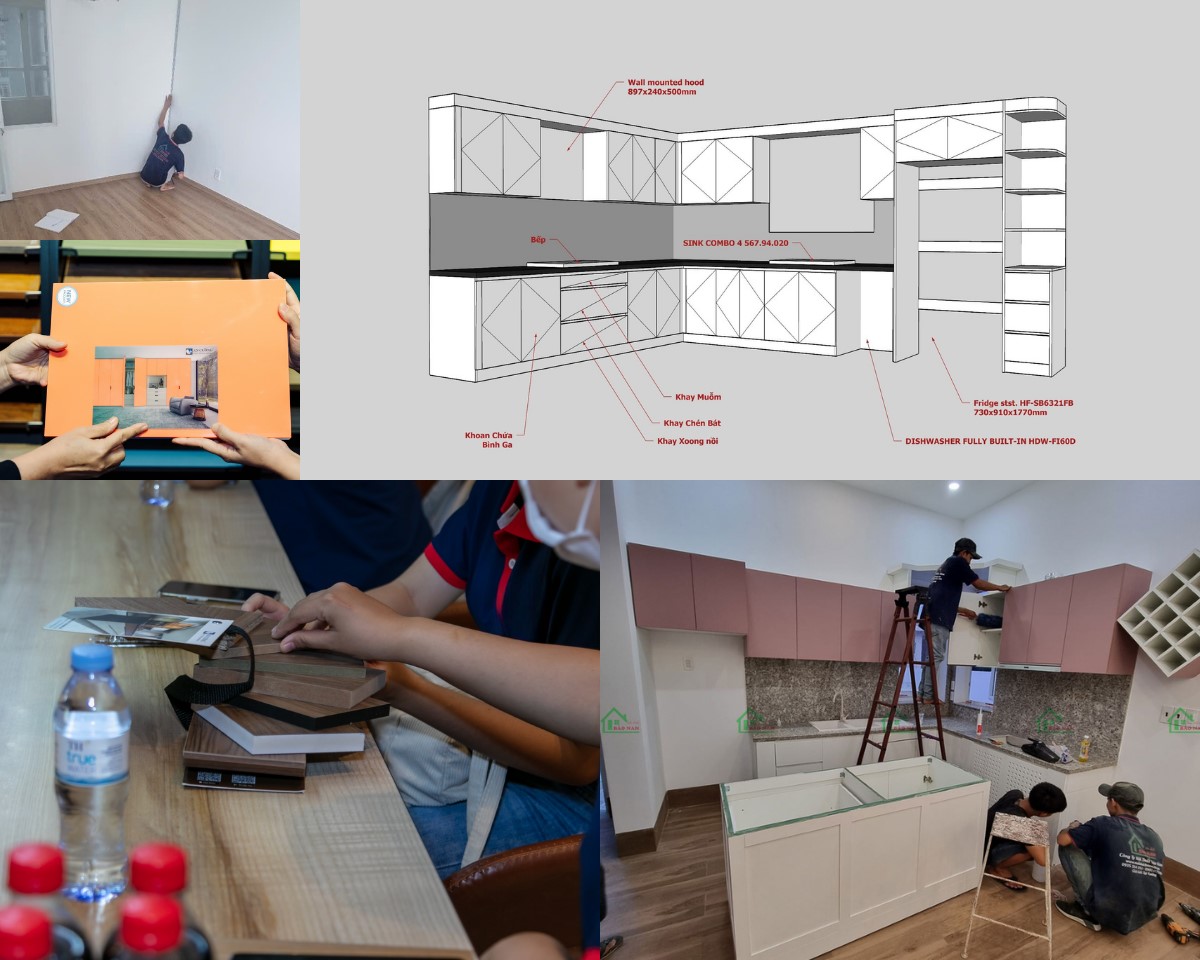 Trọn gói thiết kế & thi công trực tiếp cho khách hàng