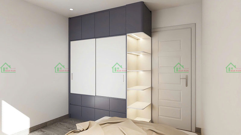 Đo diện tích phòng ngủ và chọn tủ quần áo cánh trượt phù hợp công năng và phong cách nội thất