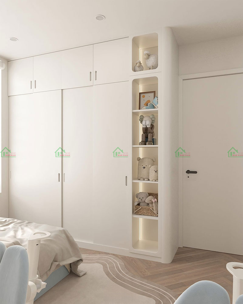Tủ quần áo Laminate cao cấp, chống trầy xước, độ bền vượt trội