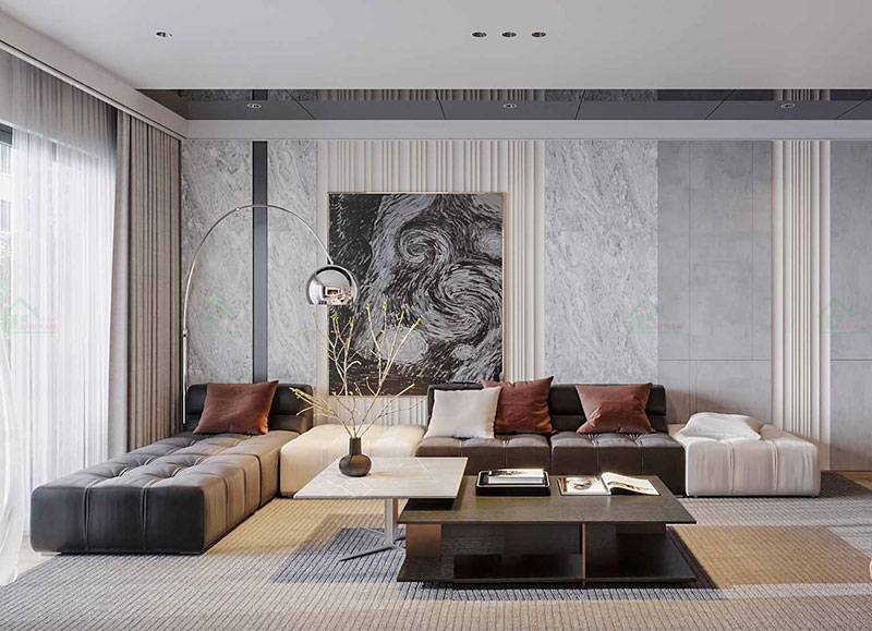 Sofa giường thông minh cho căn hộ chung cư hiện đại