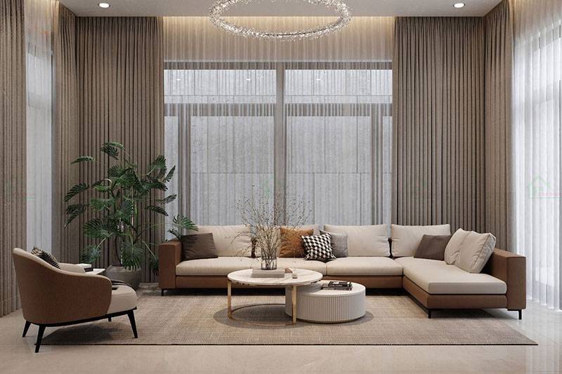 Đặt cây xanh phong thủy trong phòng khách mang lại sinh khí