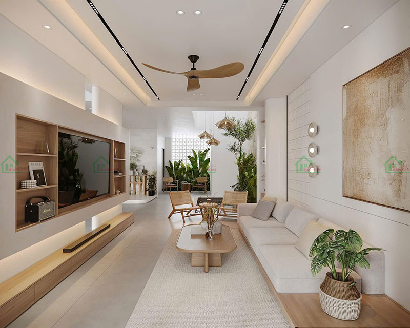 Xu hướng thiết kế nội thất hiện đại tối giản và bền vững 2025