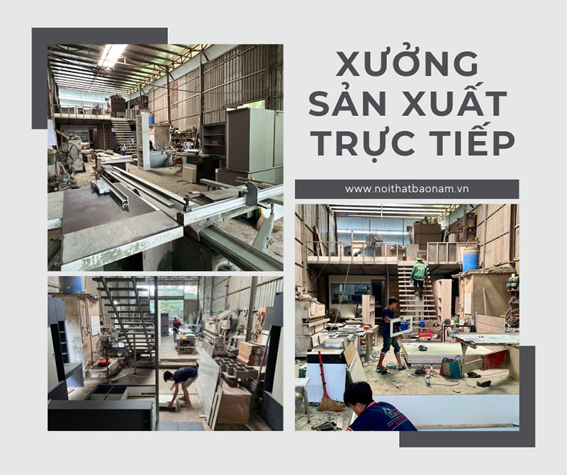 Xưởng sản xuất tủ quần áo tại TP.HCM