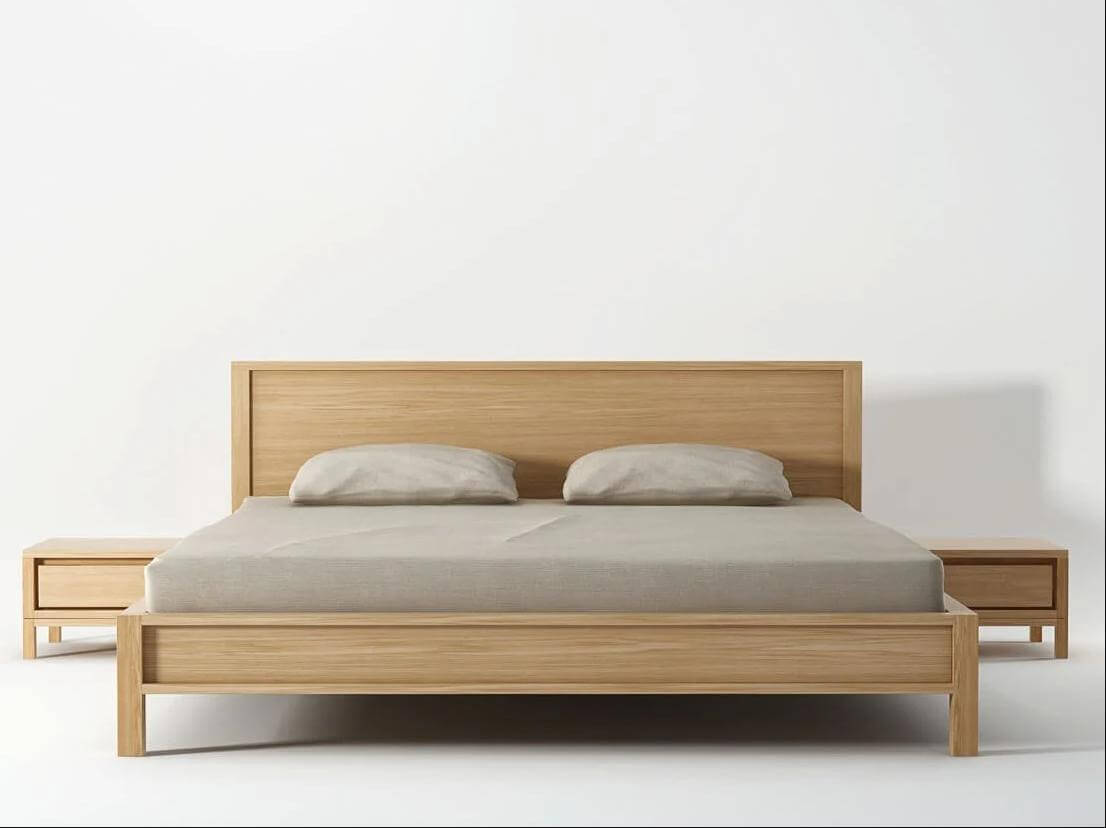 Giường Ngủ Gỗ Tự Nhiên